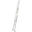 Krause 129765 Monto Tribilo 3X10 fokos létrafokos sokcélú létra,lépcsőfunkciós /18kg;3m/