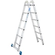 Krause 133908 STABILO CSUKLÓS ÁLLÓLÉTRA 2X6 FOKOS /8,5kg;1,80m/