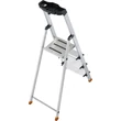 Krause 127228 Monto Sepuro 4 fokos lépcsőfokos állólétra /4,2kg;1,60m/