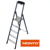 Monto SePro S lépcsőfokos állólétra "eloxált"