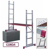 Krause 82015 Corda 2X6 fokos létraállvány /17kg;1,68m/ munk.mag: 2,70m