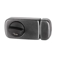 Lob TB61-11W fordítógombos rászegező reteszzár fehér +zárbetét