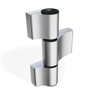 DrHahn TÜRBAND 4 aluminium ajtópánt, háromlevelű, 65 mm-es furattáv, hőhidas szerelő szettel, EV1