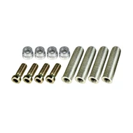  2 részes csavar szett 2 levelű aluminium ajtópánthoz, hőhídmentes profilhoz
