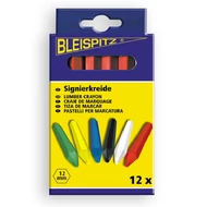 BLEISPITZ jelölő kréta kék 12db No.0204
