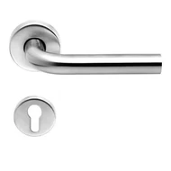 Linus kilincs rozettás inox-PZ