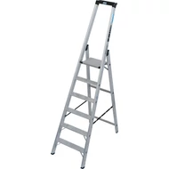 Stabilo Lépcsőfokos állólétra magas kapaszkodókerettel, 1x6 lépcsőfok, 225kg