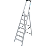 Stabilo Lépcsőfokos állólétra magas kapaszkodókerettel, 1x7 lépcsőfok, 225kg