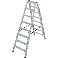 Stabilo Lépcsőfokos két oldalon járható létra, 2x8 225 kg