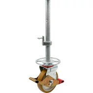 Stabilo gurulóállványokhoz gumírozott kerék Ø 200 mm, állítható magasságú