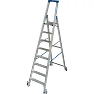 Krause 124654 Stabilo 8 fokos gurítható lépcsőfokos állólétra  /12,5kg;2,75m/