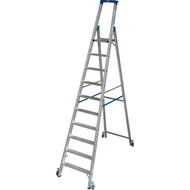Krause 124661 Stabilo 10 fokos gurítható lépcsőfokos állólétra  /15,3kg;3,25m/