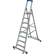 Krause 127327 STABILO GURÍTHATÓ LÉPCSŐFOKOS ÁLLÓLÉTRA KITÁMASZTÓVAL 8 FOKOS /14,2kg;2,75m/