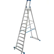 Krause 127365 STABILO GURÍTHATÓ LÉPCSŐFOKOS ÁLLÓLÉTRA KITÁMASZTÓVAL 12 FOKOS /20kg;3,75m/
