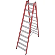 Krause 815460 MŰANYAG LÉPCSŐFOKOS LÉTRA 2X10 FOKOS