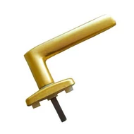 R400 félkilincs polírozott/csiszolt,  erkélyajtókilincs ALU R/400 F1