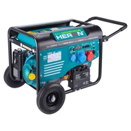 Heron benzin-gázmotoros áramfejlesztő, 8000 VA, távírányítható, 400/230 V