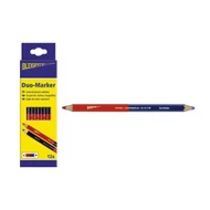 BLEISPITZ Duo-Marker ceruza 175mm piros-kék 12db No.1171   