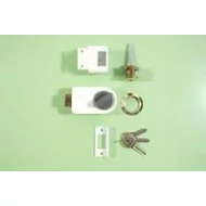 785/40 fehér gombos reteszzár