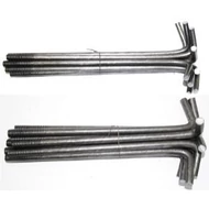 SZELEMENCSAV-12450 ....M12*450-es talpszelemencsavar,natúr  (400+50)