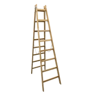 Festőlétra Fa erősített 8 fokos 15kg