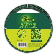  PLAST WIRE - Műanyag bevonatos galvanizált dróthuzal 2,0/3,0 mm x 25 m zöld 