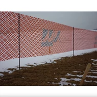  HÓFOGÓ RÁCS 1,2x25 m narancs 