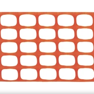 MASNET 14 - Narancssárga elkorlátozó kerítés 1x50 m (140g/m2)