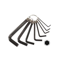 Imbuszkulcs klt.; 10 db, (H2-2,5-3-4-5-6-8-10-12-14 mm)