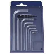 Imbuszkulcs klt. 8db ; 2-10mm, szénacél, horganyzott