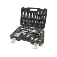 Dugókulcs klt., CV., racsnis 45fog ; 1/4" 1/2", 94db, 4-32mm, 32db bit (lapos, kereszt,imbusz,torx), gyertyakulcs16&21