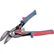 Lemezvágó olló, két komp. nyél; 255mm, jobbos