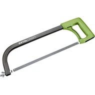 Fémfűrész 300 mm, ABS műanyag nyél; téglalap keresztmetszetű csőváz, fűrészlap: 12" / 24T