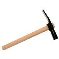 Kőműves kalapács, szeghúzós, fa nyéllel, 70dkg