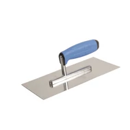 Glettelőkanál rozsdamentes, SOFT gumi nyél, 13×27cm