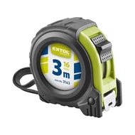 Mérőszalag, gumírozott, 1 stoppos; 7,5m×25mm