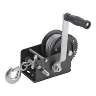 Kábelcsörlő, kézi kurblival, max.1350kg