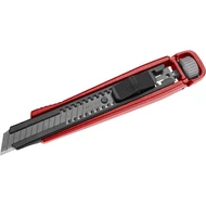 Tapétavágó kés, ALU+acél házas; 18 mm, csavaros rögzítés, pótpenge: 4780003