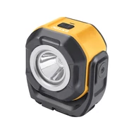 LED munka lámpa, kétoldalas, 500 Lm, beépített Li-ion akkus, 2000 mAh, állványra szerelhető