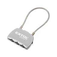 Bőröndlakat, számzáras, 1000 db kód beállítható