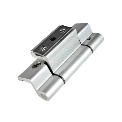 Bukó ablak pánt pár euronútos aluminium ablak profilokhoz, szürke