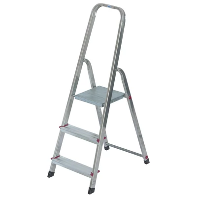 Krause 712 Corda 3 fokos alumínium háztartási létra /2,9kg;1,20m/