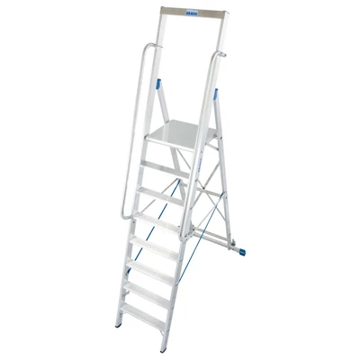 Krause 127785 STABILO LÉPCSŐFOKOS ÁLLÓLÉTRA NAGY DOBOGÓVAL 8 FOKOS /21kg;3,10m/