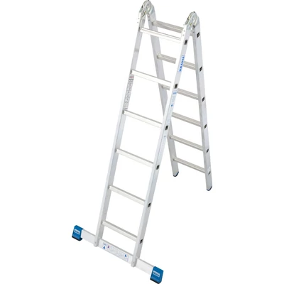 Krause 133908 STABILO CSUKLÓS ÁLLÓLÉTRA 2X6 FOKOS /8,5kg;1,80m/