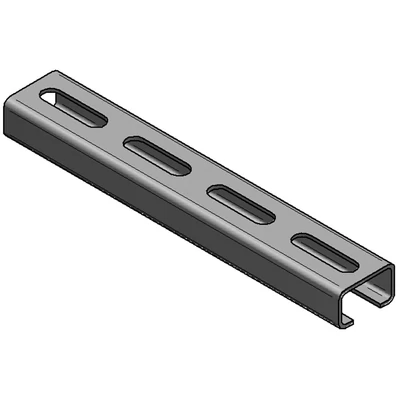 Szerelősín C sín 35 x 21 x 2 mm tüzihorganyzott " 3 MÉTERES "