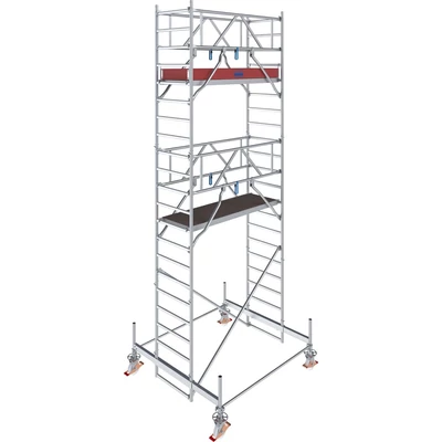 Krause Stabilo Gurulóállvány 100-as sorozat 6,40M ( 2,00 x 0,75 m, 162kg)