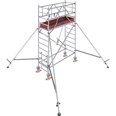 Krause Stabilo Gurulóállvány 1000-es sorozat 4,30M (2,00 x 0,75 m, 122kg)