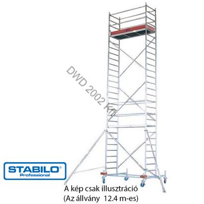 Krause 731395 Stabilo 10-es sorozat 12,40m-es gurulóállvány (2mx0,75m mezőhossz)  /246kg/ új cikksz: 771100