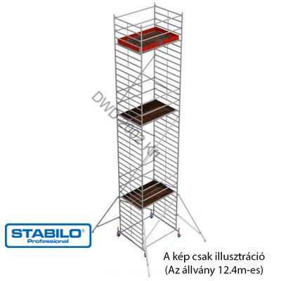 Krause 735294 Stabilo 50-es sorozat 12,40m-es gurulóállvány (2mx1,50m mezőhossz)  /344kg/ új cikksz: 781109
