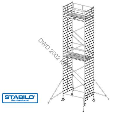 Krause 749109 Stabilo 5000-es sorozat 10,30m-es gurulóállvány (2,50mx1,50m mezőhossz)  /302kg/ új cikksz: 787071